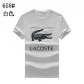 best lacoste t-shirt cheap t-shirt  sport en jersey imprime crocodile 3d blanc